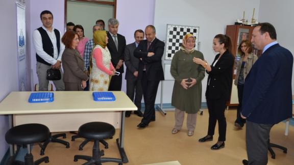 Merkez Mesleki ve Teknik Anadolu Lisesi Akıl ve Zeka Oyunları Sınıfı Açıldı. 