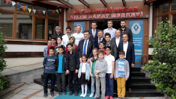 Bilim ve Sanat Merkezinde Turkcell Zekâ Küpü Teknoloji Laboratuvarı Ziyareti