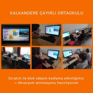 Kalkandere Çayırlı Ortaokulu Kodlama Çalışmaları 30 Aralık