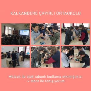 Kalkandere Çayırlı Ortaokulu Kodlama Çalışmaları 3 Mart