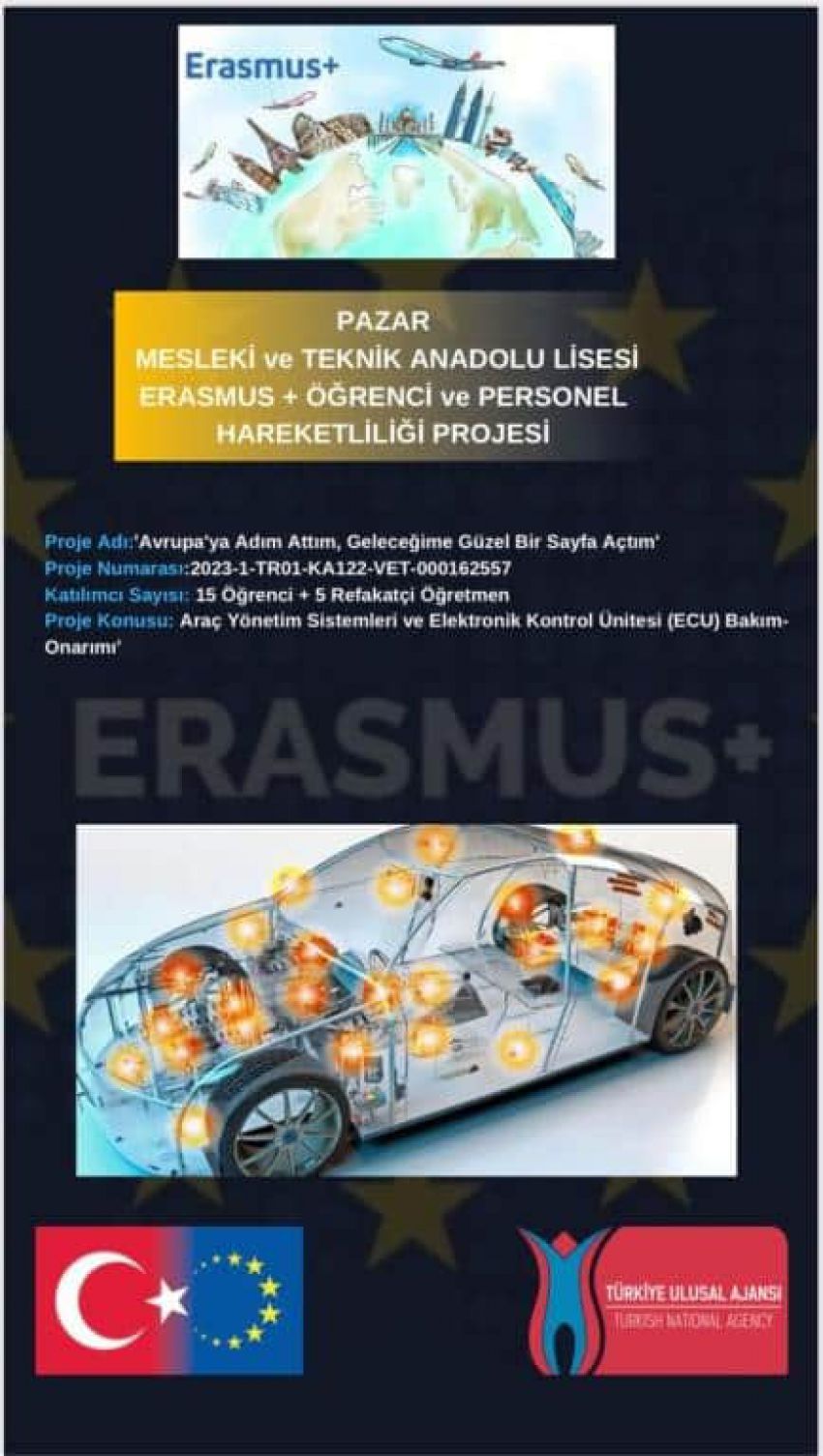 ERASMUS + PROJEMİZ KABUL EDİLDİ