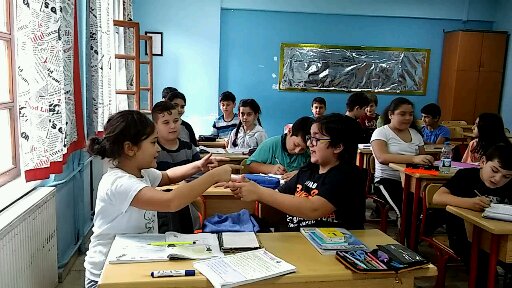 Pazar Haberal Vakfı Yaşar ve Medine Haberal Ortaokulu Öğrencileri Eğlenerek Öğreniyor