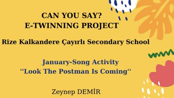 CAN YOU SAY?-SONG ACTIVITY