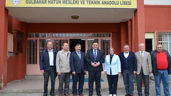 Rize Milletvekili Hasan KARAL´IN  Gülbahar Hatun Mesleki ve Teknik Anadolu Lisesi Ziyareti. 