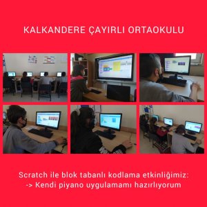 	Kalkandere Çayırlı Ortaokulu Kodlama Çalışmaları 2 Aralık