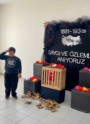 Özel Çocuklarımızla 10 Kasım Atatürk ü Anma Günü Etkinliği